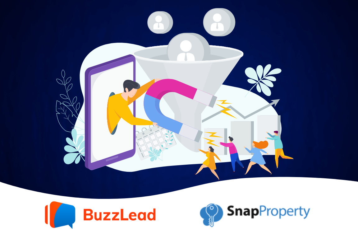 Ilustração simulando o poder das indicações para aumentar as vendas nas imobiliárias
